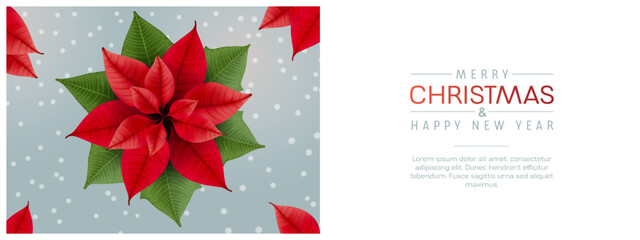 Happy new year vector illustration,template postcard. Elegant Christmas banner with realistic 3d element