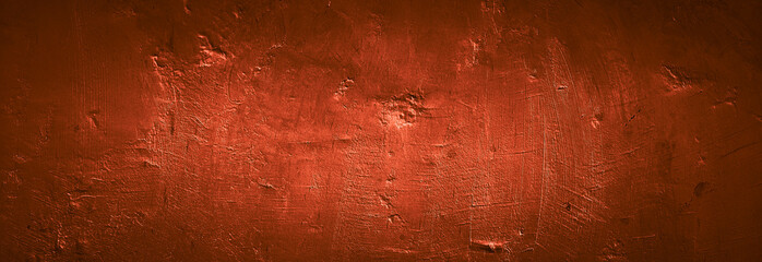 dark orange grungy abstract cement concrete wall texture background