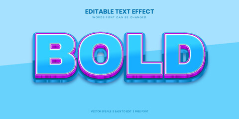 Bold Text Effect