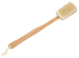 Bath brush isolated