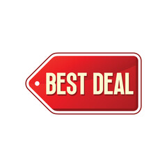 Big Sale, Discount, Best Deal Sticker Template