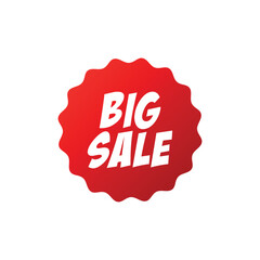 Big Sale, Discount, Best Deal Sticker Template