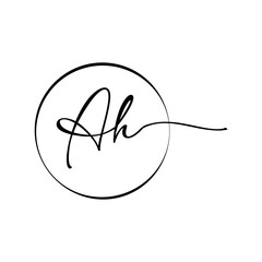 Initial beauty logo vector templates