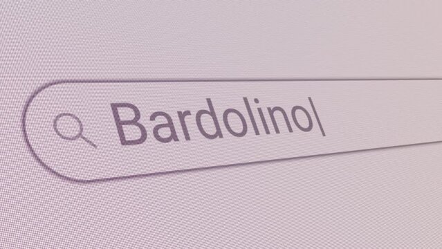 Search Bar Bardolino 
Close Up Single Line Typing Text Box Layout Web Database Browser Engine Concept