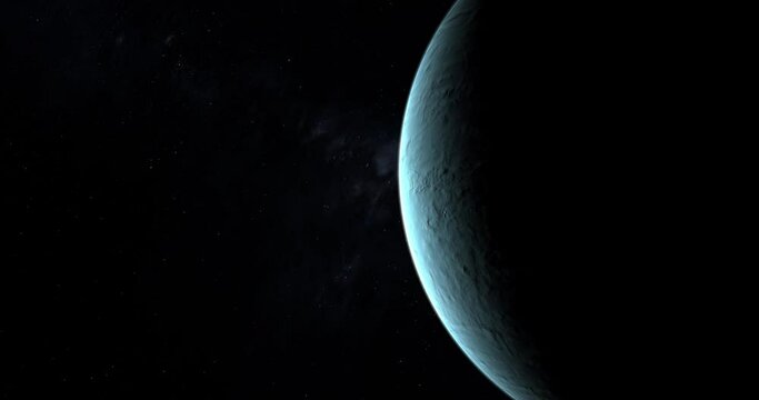 Uranus planet in the outer spaceUranus planet in the outer space