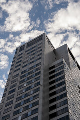 Shinagawa Seaside station area with office district and a huge shopping mall