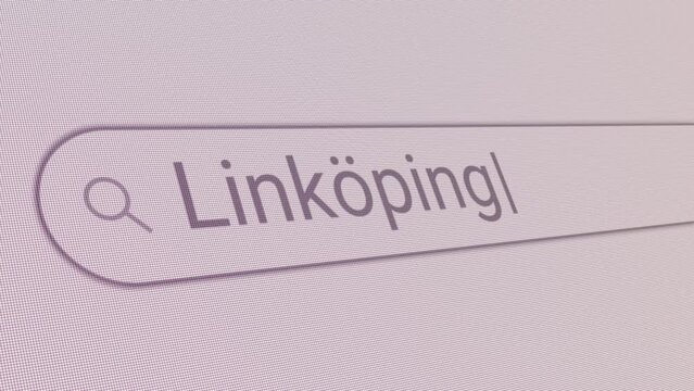 Search Bar Linkoping 
Close Up Single Line Typing Text Box Layout Web Database Browser Engine Concept