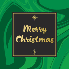 クリスマスのバナー　マーブル模様のバックグラウンド