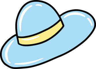 Unicorn Hat Illustration