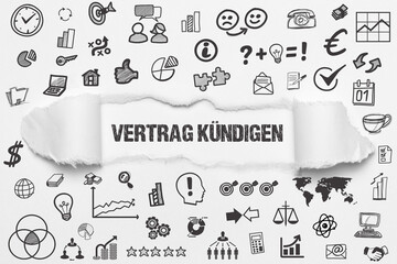 Vertrag kündigen	

