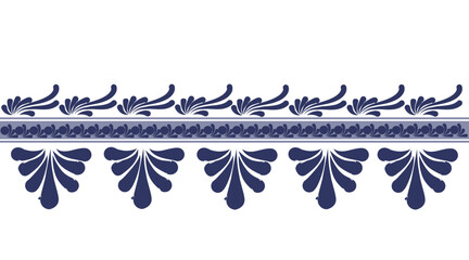 talavera art design mexican, pattern and background in color blue