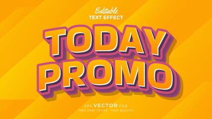 Editable text style effect - special promotion big sale 3d text effects