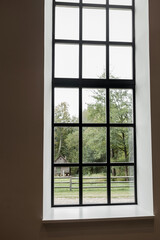 large window in the room
