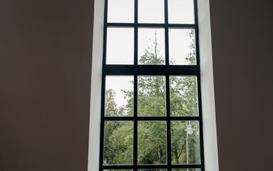  interior with large window.