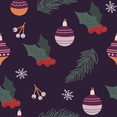 seamless christmas pattern