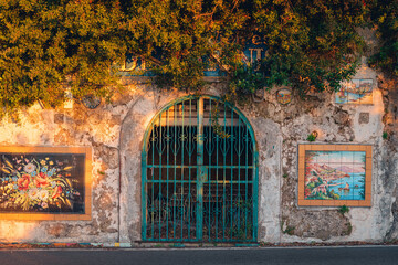 majolica shop on the Amalfi coast