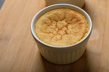 citrus souffle with lemon lime and oranges