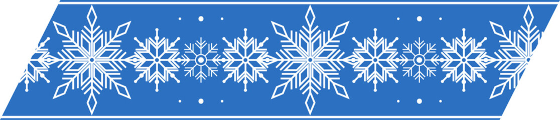 blue ribbon sticker washi tape christmas theme 6