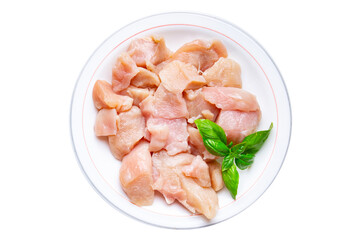 raw chicken meat slice fillet poultry chicken breast meal food on the table copy space food background