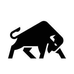 Bison Logo. Icon design. Template elements