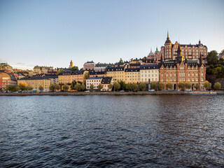 Fototapeta premium Aerial photos of Stockholm city