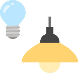 電球とペンダントライト