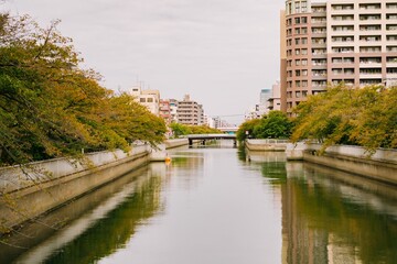 city canal in the country
