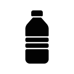 water bottle icon vector design template in white background