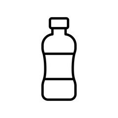 water bottle icon vector design template in white background