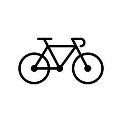 Obraz premium bicycle icon vector design template in white background