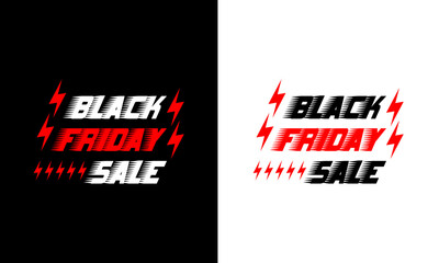 Naklejka premium black friday vector 