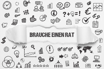 brauche einen Rat	