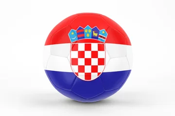 Fotobehang Croatia Flag Football World Cup © Abbas