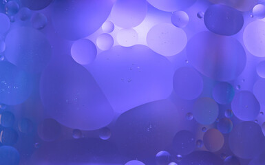 Obraz na płótnie Canvas Abstract Purple water bubbles background