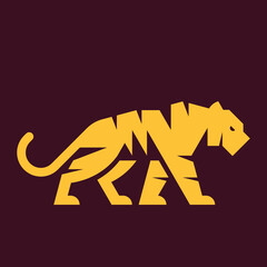 Tiger Logo. Icon design. Template elements