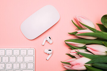 Modern trend template for advertising, product Mock up. Presentation template. 