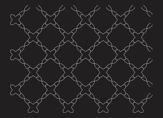 Fototapeta premium Floral motif pattern design, vector motif, fabric design 