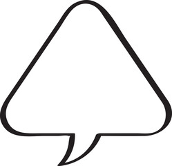 Fototapeta premium PNG icon design blank balloon message illustrations.