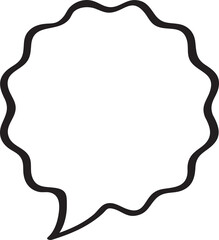 PNG icon design blank balloon message illustrations.