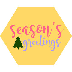 Merry christmas   Isolated Vector icon

