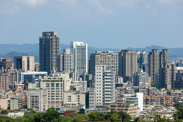 Fototapeta premium Taipei city downtown
