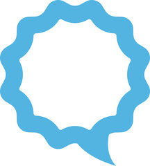 PNG icon design blank balloon message illustrations.