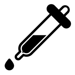 Icon Dropper With Style Glyph