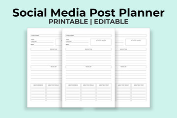 Social Media Post Planner