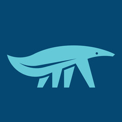 Anteater Logo. Icon design. Template elements