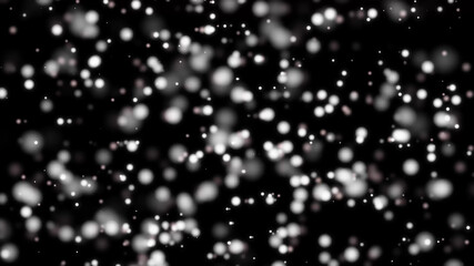 Abstract Glitter Celebration Background Digital Rendering