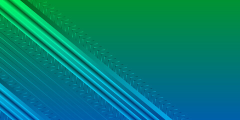 Abstract green blue background