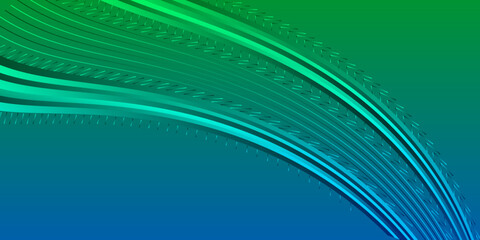 Abstract green blue background