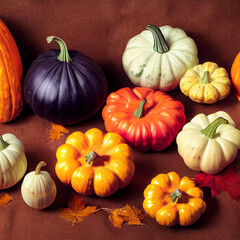 pumpkin and pumpkins
