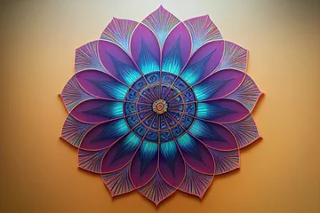 Printed roller blinds Mandala colorful mandala